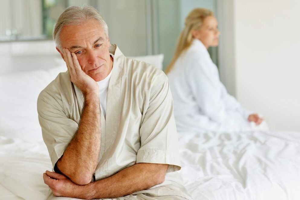 Po 60 roku życia mężczyzna może odczuwać zaburzenia erekcji